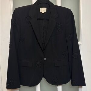 BAND OF OUTSIDERS Black Tailored Blazer